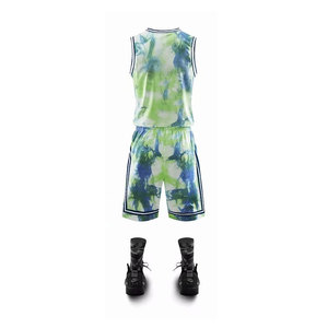 Nouvel uniforme de basket-ball réversible personnalisé, vêtements d'équipe et de sport, uniforme de sublimation, nouveau design, uniforme de basket-ball à vendre - Product Image 2