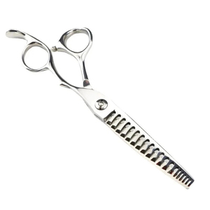 Ciseaux professionnels en acier JP440c, ciseaux à cheveux argentés, ciseaux de maquillage, ciseaux à effiler pour la coupe et le coiffage des cheveux - Product Image 3