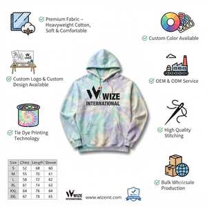 Wholesale Competitive Price Men <b>Tie</b> <b>Dye</b> <b>Hoodies</b> Adults Size Casual Winter Cheap Price Best premium Quality Men <b>Tie</b> <b>Dye</b> <b>Hoodies</b> - Product Image 6