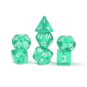 Waterhan High Quality Plastic Cube Resin 16mm <b>Inflatable</b> Dice Custom Logo 6 Sided Packaging Included Board <b>Games</b> Party Play - Product Image 1