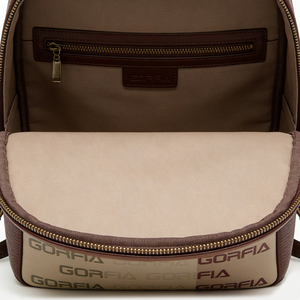 Women's Designer Waterproof PU Leather Laptop <b>Backpack</b> Customize Your Brand Print Zipper Closure Polyester Lining Fashion Trend - Product Image 6