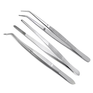 Pinces à tissus de précision réutilisables en acier inoxydable, instrument chirurgical pour le traitement clinique et les applications de santé - Product Image 1