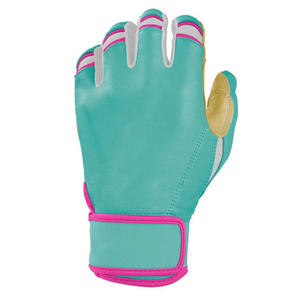 Gants de frappe pour baseball et softball en cuir, à doigts entiers, légers, avec poignées durables et respirantes pour hommes et femmes - Product Image 3
