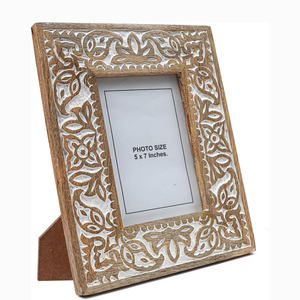 Expositor de Mesa de Madera Maciza de Diseño Elegante, Rústico, Vintage, Hecho a Mano, con Acabado Premium, para el Hogar, la Oficina, Interiores con Estilo - Product Image 1