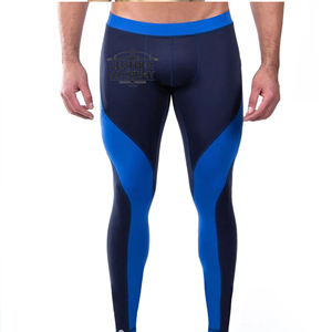 <b>Men's</b> Gym Leggings Athletic <b>Compression</b> Pants Four Way Stretch Breathable Running Workout Fitness Training Performance <b>Tights</b> - Product Image 1
