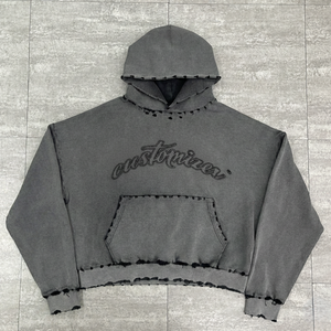 Sudadera con Capucha Extra Grande para Mujer, Fabricada con Tela French Terry, Servicio de Producción en Masa (OEM) - Product Image 6
