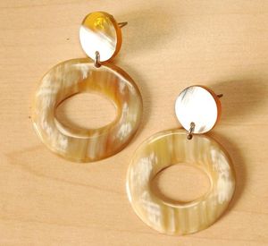 Meilleures ventes : Nouveaux pendentifs boucles d'oreilles en forme de corne, faits main, écologiques, religieux, mignons, de haute qualité, pour Noël et la Fête des Mères - Product Image 5