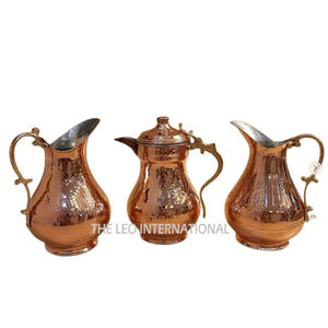 Carafe à eau en acier inoxydable de forme personnalisée, couleur or rose, accessoires et décorations pour boissons, idéale pour offrir en cadeau - Product Image 3