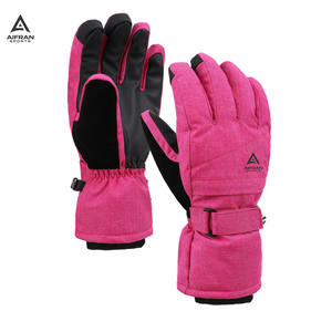 Gants de ski AIFRAN avec rembourrage des jointures, imperméables, thermiques, avec isolation 3M Thinsulate, gants de snowboard pour hommes, coupe-vent, protection contre les chocs, vente en gros - Product Image 1