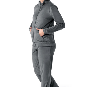 Ensemble de survêtement en velours à capuche, haut court imprimé et pantalon de jogging pour femme, tenue décontractée d'été 2-en-1 style streetwear - Product Image 1