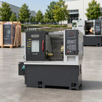 Tour CNC à banc incliné de 30 degrés et base en fonte HT300 pour petites pièces de manchon et barres de 45 mm