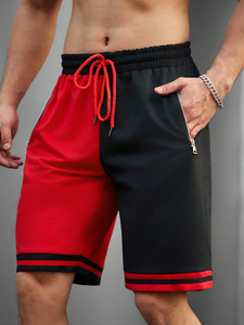 กางเกงขาสั้นเบอร์มิวดาผู้ชาย เอวกลาง มีกระดุมและกระเป๋า - Product Image 1