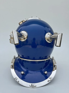 Casco de Buceo Vintage de la Marina de los Estados Unidos, Réplica de Casco de Buzo de Aguas Profundas, Decoración Náutica Marítima Steampunk, Artículo Coleccionable Marino para el Hogar - Product Image 4