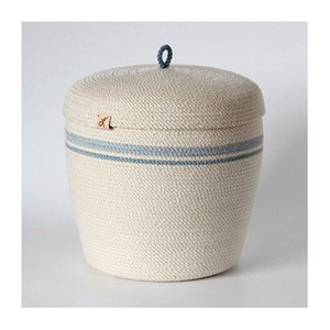 Multi Use Handmade Eco-Friendly Rattan Jute Yarn <b>Storage</b> Basket Set Customized Color Natural Fiber Organizer for Laundry <b>Storage</b> - Product Image 2