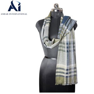 Wholesale Multi Color <b>Tartan</b> Plaid <b>Scarf</b> Vintage British Checked Viscose/Cotton Blend Handloom <b>Men's</b> Long Durable Lightweight - Product Image 4