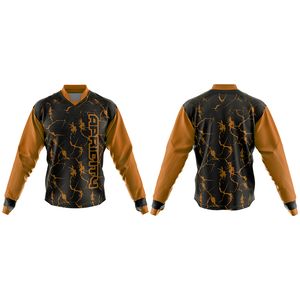 <b>Paintball</b> Jersey Padded Tactical Sublimation Breathable Quick Dry Mesh Custom Logo Long Sleeve Sports Team Uniform OEM - Product Image 4