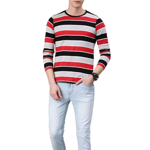 เสื้อยืด OEM ผู้ผลิตเสื้อแบบกำหนดเอง ผ้าฝ้าย 100% ทรงปกติ แขนยาว สำหรับผู้ชาย เป็นมิตรกับสิ่งแวดล้อม ระบายอากาศได้ดี สีทูโทน สำหรับออกกำลังกาย - Product Image 4