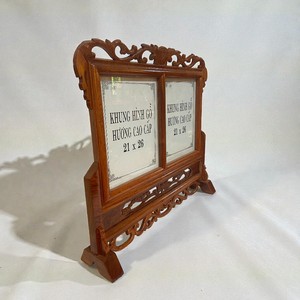 Marcos de fotos utilizados para altares ancestrales vienen en varios tamaños y están tallados en madera aromática. - Product Image 5