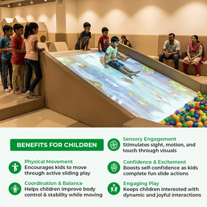 Sensor IR Digital Interactivo para Diapositivas |   Sistema de Juego Inflable Seguro para Niños en Parques y Espacios Escolares |   Construcción de ABS/Metal - Product Image 6