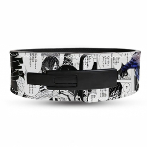 เข็มขัดยกน้ำหนักอิกูรุ โอบานาอิ รุ่นใหม่ ปรับได้ ระบายอากาศได้ดี ทำจากหนังวัวแท้ สำหรับทั้งชายและหญิง คุณภาพพรีเมียม ป้องกันอย่างมืออาชีพ - Product Image 2