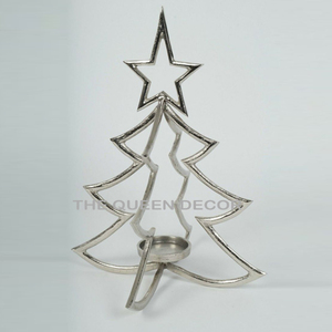 Christmas Creative Lron Hollow Candle Holder Merry Christmas Decoration Blank Sublimation Ornaments Decorations Gifts - Product Image 3