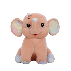 Peluche Éléphant Doux et Cuddly Personnalisé Premium 2026 – Adorable Jouet en Peluche pour Bébé, Rembourrage Coton PP, Conception Logo OEM - Product Image 3