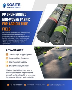 Tissu non tissé en polypropylène (PP) pour l'agriculture - Product Image 6