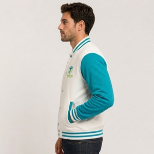 2026 New Arrival Custom Men's Varsity <b>Jackets</b> Print Embroidered Custom Men Baseball <b>Jacket</b> Oversized <b>Jacket</b> For Men Reasonable - Product Image 3