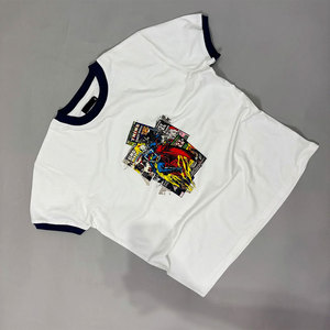 T-shirts unisexes à col rond Venomous avec imprimé de personnage de bande dessinée Ghost Rider, coupe classique, 100% coton - Product Image 1