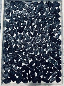 High Quality Black Tourmaline Druzy Natural Raw Crystal Cluster Mix Shape Loose Gemstone Color Play for Jewelry Making Trimurti - Product Image 3