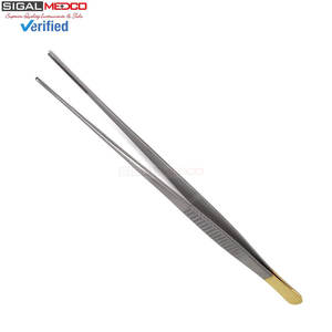 คีมหนีบเนื้อเยื่อแบบไม่ทำลายเนื้อเยื่อ DeBakey คุณภาพพรีเมียม ผลิตจากเหล็กกล้าไร้สนิม ขนาด 12 นิ้ว เครื่องมือผ่าตัดสำหรับหลอดเลือดและศัลยกรรมทั่วไป - Product Image 4