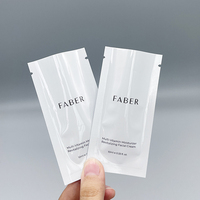Sachet personnalisé imprimé pour échantillons de shampoing, crème, lotion, parfum, liquides cosmétiques, produits de soin et nettoyants visage