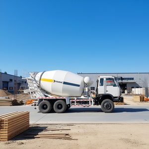 Camion malaxeur à béton Hamac 8 mètres cubes 129 kW, machine mobile de mélange de béton à vendre - Product Image 3