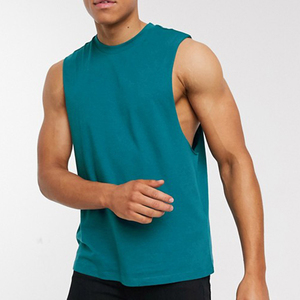 Débardeurs respirants et amples pour hommes, sans manches, col rond, séchage rapide, pour la musculation et le sport - Product Image 1