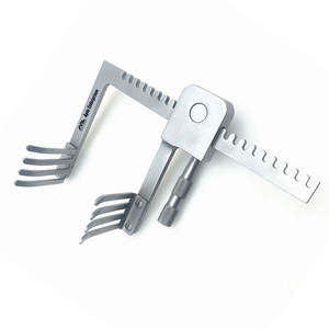 Retractor de hueso multifuncional Distractor manual con 4 puntas Instrumento quirúrgico ortopédico de alta calidad para costilla espinal - Product Image 3