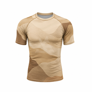 T-shirt de compression à manches longues pour homme, protection UV, séchage rapide, sous-vêtement de sport pour la course, la gym, la remise en forme et l'entraînement - Product Image 1