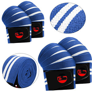 Custom Made High Quality Gym Fitness Weightlifting <b>Knee</b> Wraps Durable Lightweight <b>Knee</b> Wraps Made In Pakistan - Product Image 6