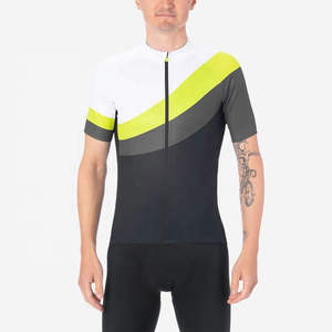 Maillot de cyclisme personnalisé pour hommes, vente en gros, respirant et imprimable sur mesure, manches trois-quarts - Product Image 3