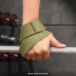 Servicio OEM ODM, Correas de Muñeca de Alta Calidad Antideslizantes de Nailon para Entrenamiento, Gimnasio, Levantamiento de Pesas, Correas de Levantamiento en Forma de 8 para Trabajo en el Gimnasio - Product Image 3