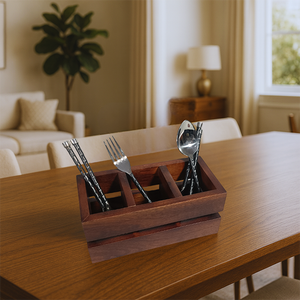 Caja de Herramientas de Madera Antigua, Contenedor de Almacenamiento Rústico para Mesa, Estilo Granja, Sostenible, con Asa, para el Día de San Valentín y Pascua - Product Image 2