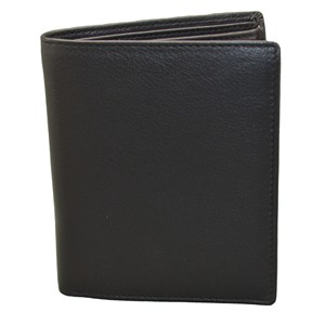 Portefeuille homme en cuir véritable, bifold, anti-RFID, court, design minimaliste, fermeture ouverte, usage quotidien, multifonction - Product Image 6