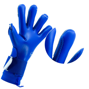 Gants de gardien de but en latex avec logo personnalisé pour adultes et enfants, forte adhérence, antidérapants, respirants, fermeture à boucle et crochets, football - Product Image 6