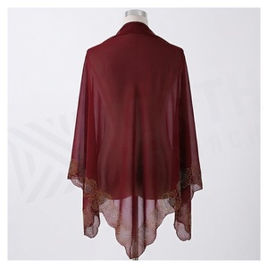 Women's Chiffon Shawl Solid Color Elegant Long <b>Scarf</b> Multi-Functional Fashion Accessory All Seasons - Product Image 2
