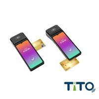 Terminal de paiement mobile haute vitesse Android 13, machine POS intelligente 4G WiFi Bluetooth NFC TK10