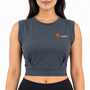 Haut de sport respirant pour femme, séchage rapide, confortable, premium, haute performance, extensible, idéal pour le yoga, la gym et la course à pied - Product Image 5