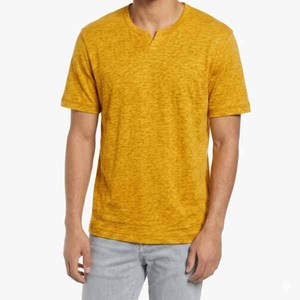 Camiseta de Manga Corta para Hombre, Color Verde Menta, Cuello Redondo, Corte Regular, Informal, 100% Algodón Jersey, Color Sólido en la Parte Delantera, Ecológica - Product Image 6