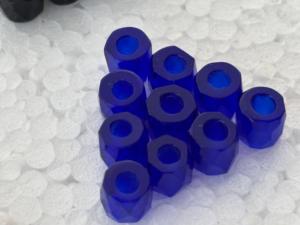 Cuentas espaciadoras de vidrio facetado multicolor en forma de anillo, cuentas transparentes tipo donut para la fabricación de joyas, suministro a granel para manualidades. - Product Image 4