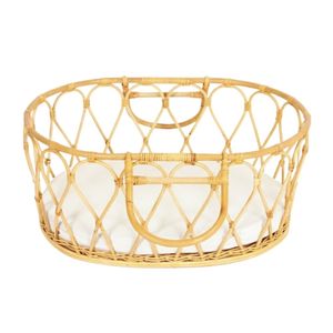 Portable Baby Crib Rattan Baby Basket Kids Furniture Nursery Room High Quality Wholesale Factory Price Hot Sale Cheap - Product Image 2