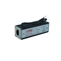 Dispositivo de Protección Contra Sobretensiones para Cables de Red, RJ45 Ethernet Cat6, Protección Contra Rayos PoE, Unidad de Protección LAN en Línea, 48V Datos 1000Mbps