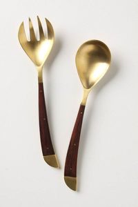 Juego de Cubiertos de Madera Ecológicos de 5 Piezas en Oferta, 304 #   Cubiertos de Diseño Contemporáneo para Camping, Pulidos a Mano - Product Image 3